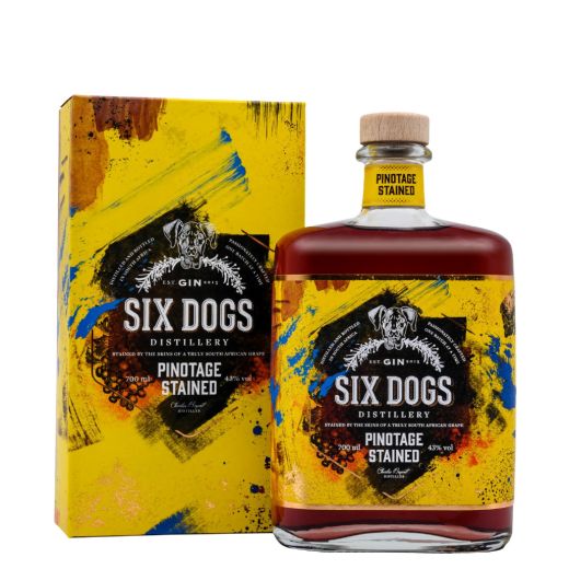 Six Dogs Pinotage Stained